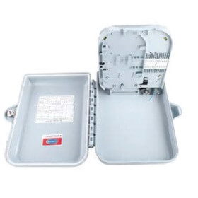 ოპტიკური სპლიტერის ყუთი ZTT Splitter-Box-16, IP55, Optical Splitter Plastic Box, Grey