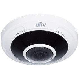 Fisheye Fixed Dome Network Camera Uniview IPC815SB-ADF14K-I0, 5MP, White