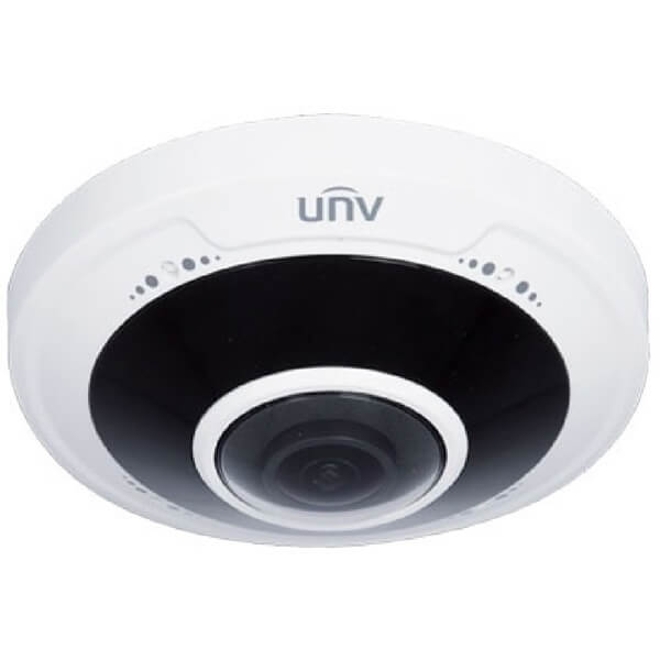 Fisheye Fixed Dome Network Camera Uniview IPC815SB-ADF14K-I0, 5MP, White