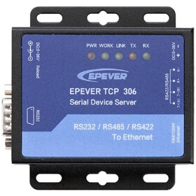 RS485-დან RJ45 გადამყვანი Epever EPEVER TCP 306, MPPT Controller, Black