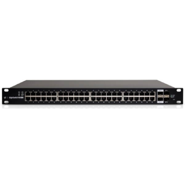 Switch Ubiquiti ES-48-500W, 48-Port Gigabit, PoE+ Switch, Black