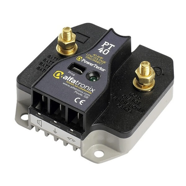 აკუმულატორის განმუხტვის კონტროლერი Alfatronix PT40, Battery Discharge Controller, Black