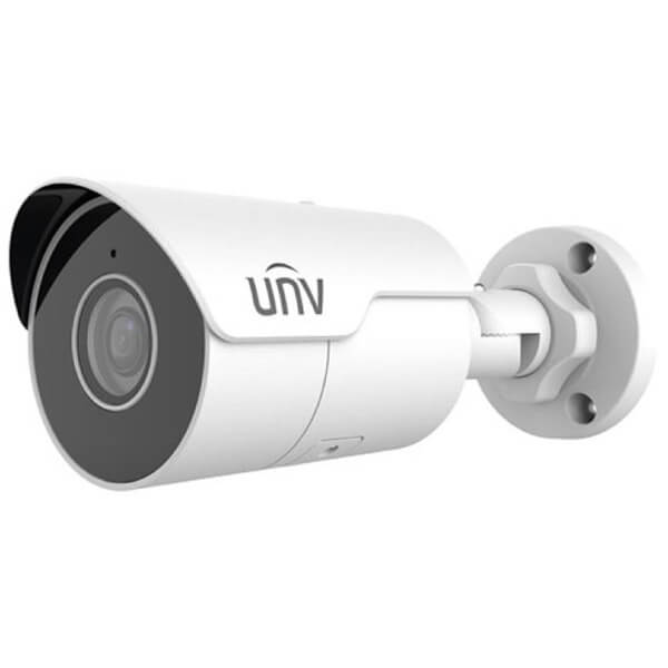ვიდეო სათვალთვალო კამერა Uniview IPC2124LE-ADF40KM-G, 4MP, HD Mini IR Fixed Bullet Network Camera, White