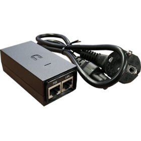 PoE გარდამქმნელი Ubiquiti POE-24-24W-G-EU, PoE Injector, Black