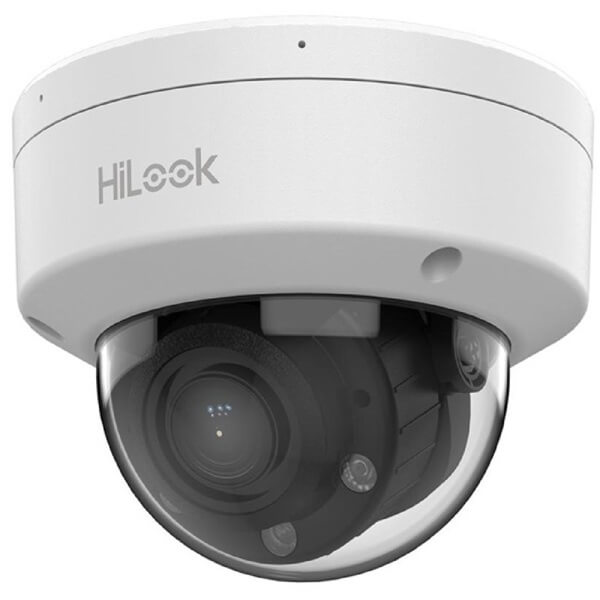 Smart Hybrid Light Varifocal Dome Network Camera HiLook IPC-D640HA-LZU(2.8-12mm), 4MP, White