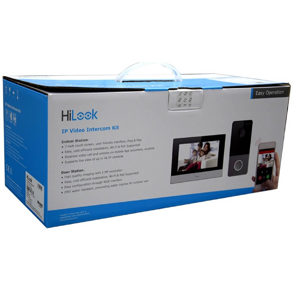 IP Video Intercom Set HiLook VDP-K603-P, 2MP, IP65, White
