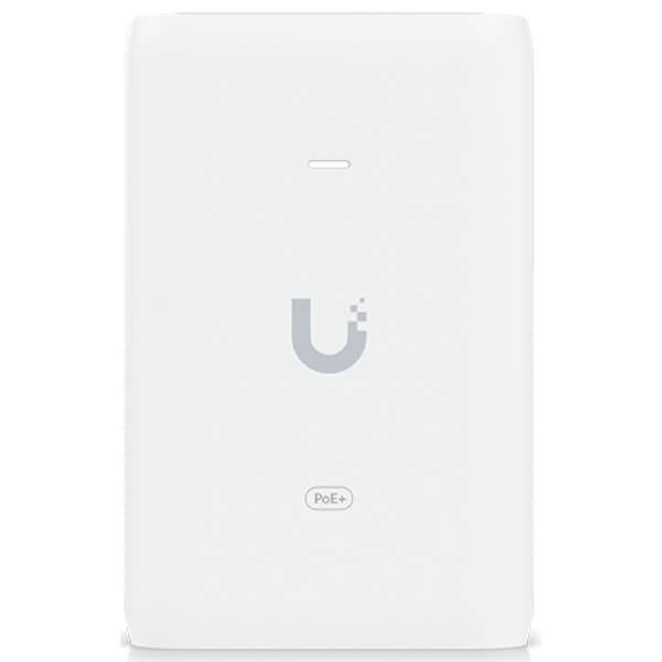 PoE გარდამქმნელი Ubiquiti U-POE-at-EU, PoE Injector, White