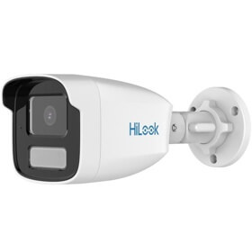 ColorVu With Smart Hybrid Light Fixed Bullet Network Camera HiLook IPC-B449HA-LU(2.8mm), 4MP, White
