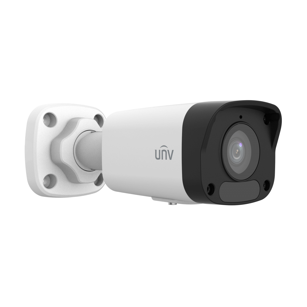 HD Fixed IR Mini Bullet Network Camera Uniview IPC2128LB-ADF40K-G, 8MP, White
