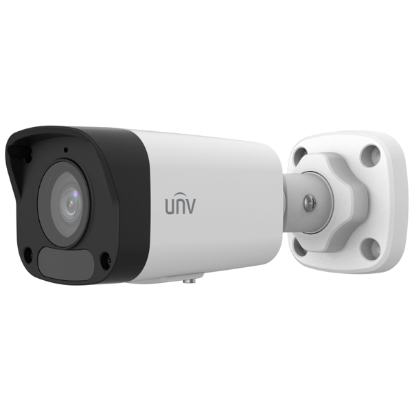 HD Fixed IR Mini Bullet Network Camera Uniview IPC2128LB-ADF28K-G, 8MP, White