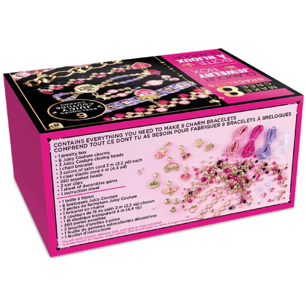 Juicy Couture Glamour Jewelry Box Make It Real 4461MR