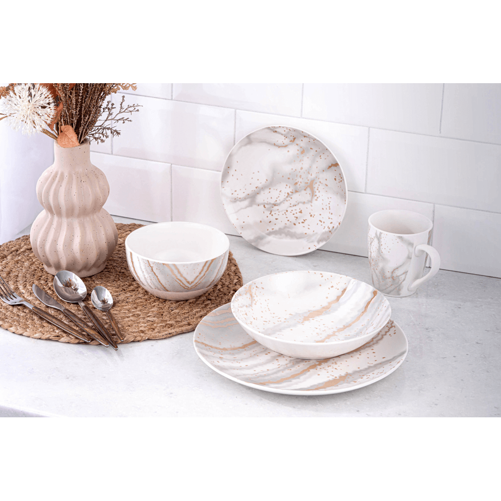 Salad Bowl Ardesto AR0914S Sparkle, 14cm, porcelain, Multicolor