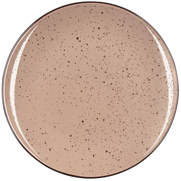 Dinner Plate Ardesto AR0826EBR Emilia, 27.5cm, Brown