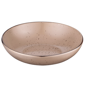Soup Plate Ardesto AR0820EBR Emilia, 20cm, Brown