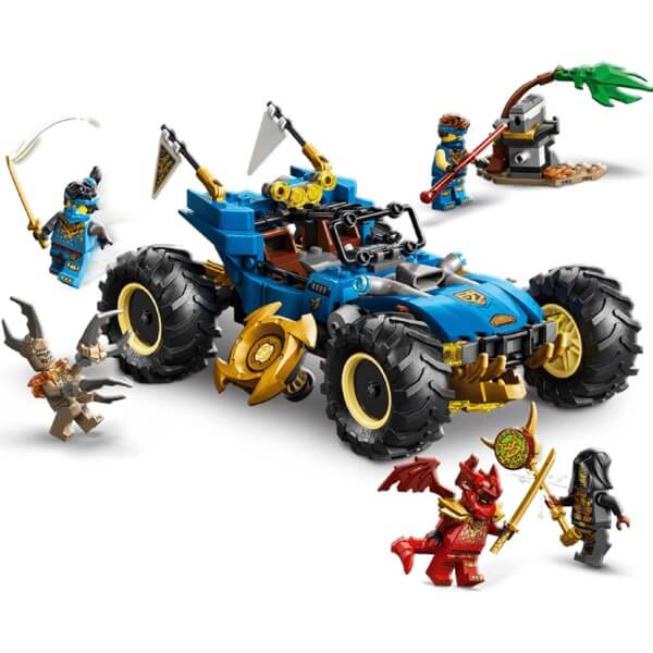 ასაწყობი კონსტრუქცია Lego 71856 NinjaGo Jay's Transforming Car, Prefabricated Construction