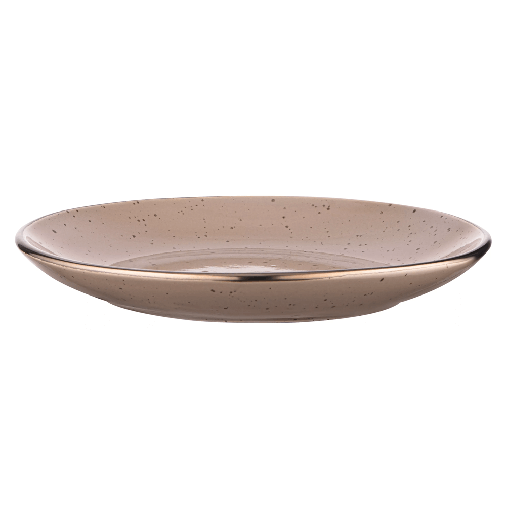 თეფში Ardesto AR0819EBR Emilia, 20cm, Dessert Plate, Brown