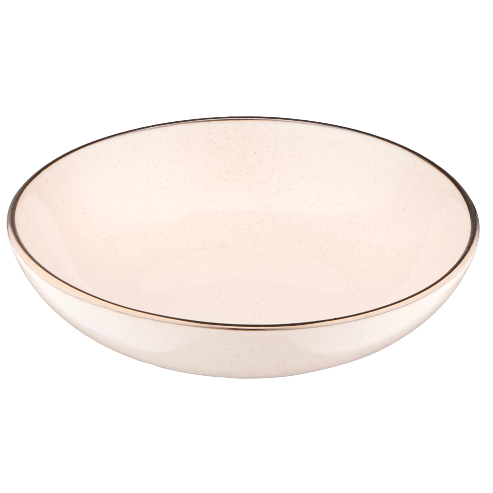 Ardesto Soup plate Emilia, 820ml, 20cm, ceramic, beige