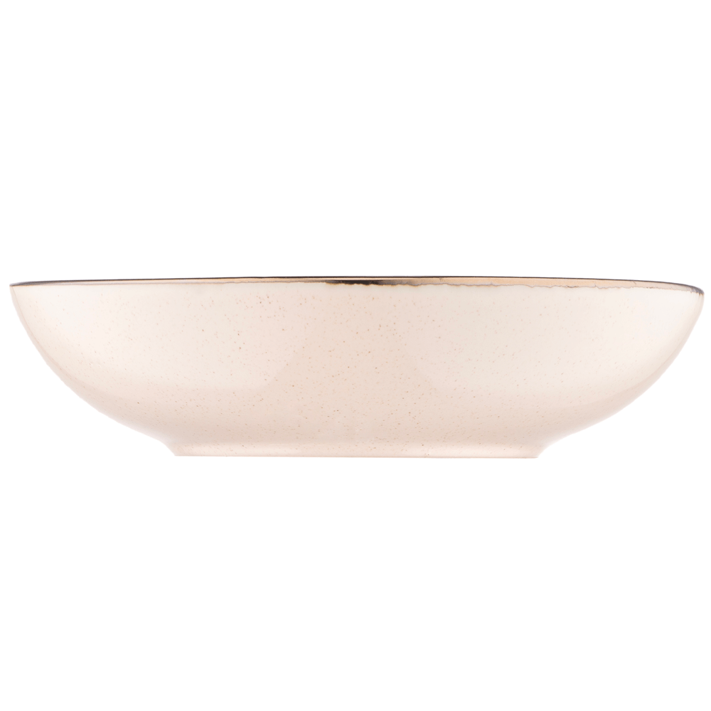 Ardesto Soup plate Emilia, 820ml, 20cm, ceramic, beige