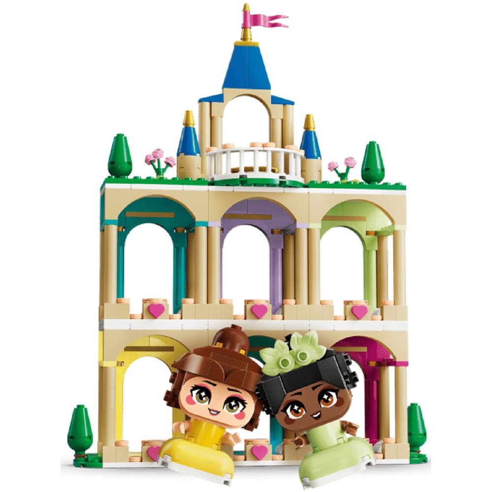 Prefabricated Construction Lego 43291 Disney Mini Belle & Tiana with Castle