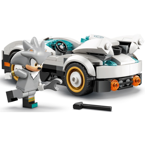 Prefabricated Construction Lego 77118 Sonic Silver's Car vs. Knuckles' Monster Truck