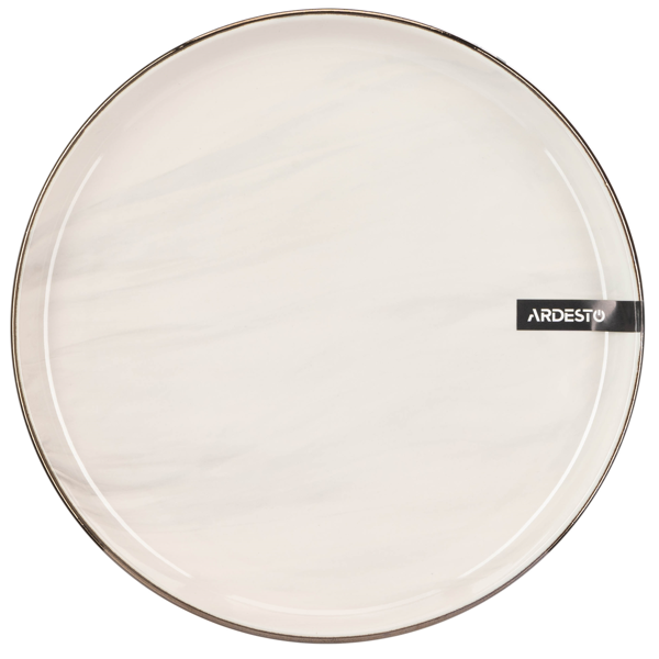 Dessert Plate Ardesto AR2919MRB Marmo, 19cm, Beige