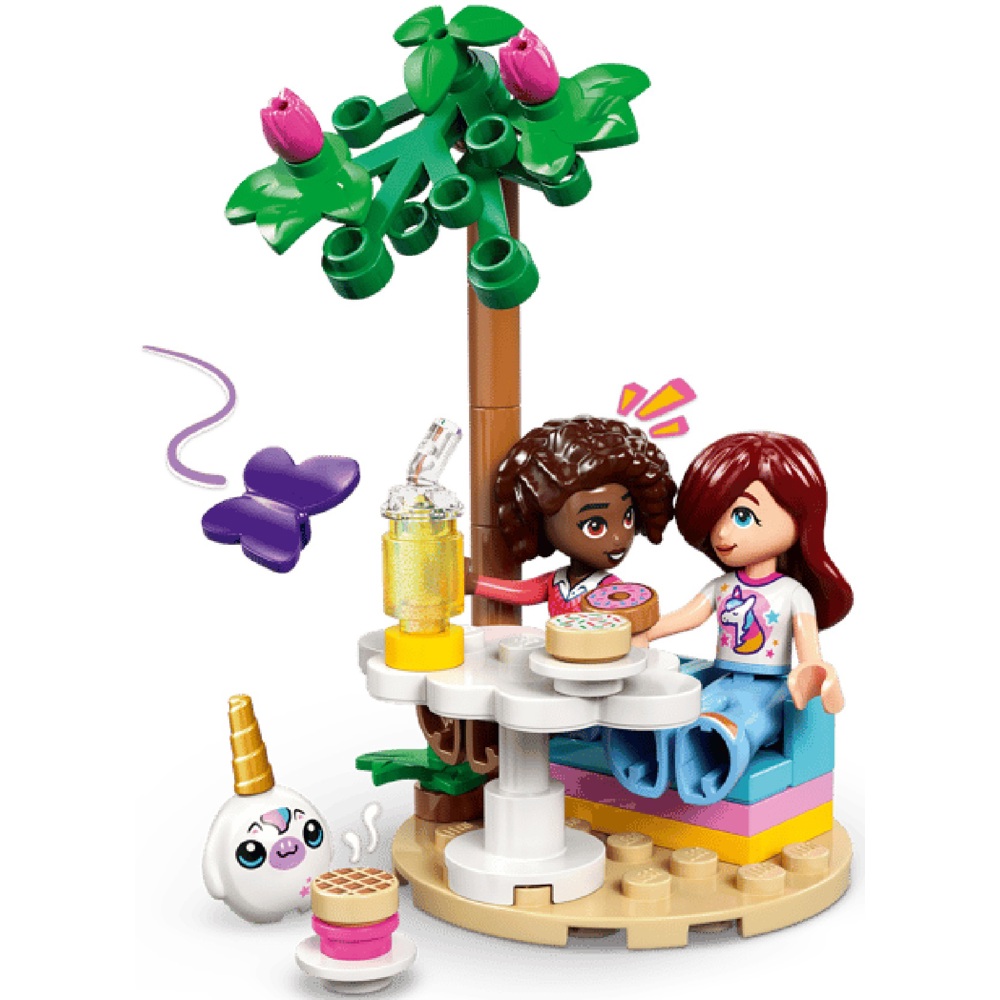 ასაწყობი კონსტრუქცია Lego 42684 Friends Unicorn Dream Cafe, Prefabricated Construction