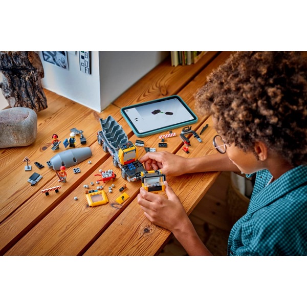 Prefabricated Construction Lego 60478 City Cement Mixer