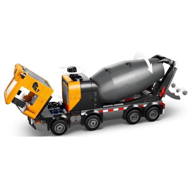 Prefabricated Construction Lego 60478 City Cement Mixer