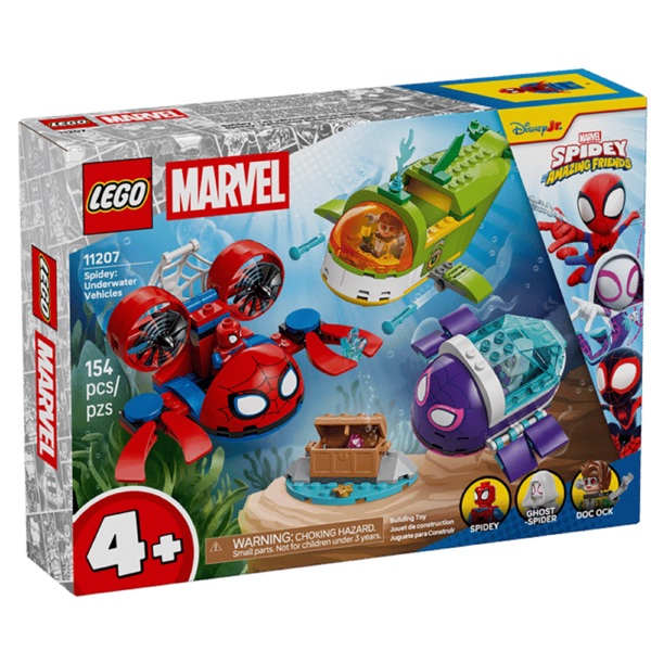 Prefabricated Construction Lego 11207 Marvel Spidey: Underwater Vehicles