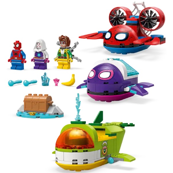 Prefabricated Construction Lego 11207 Marvel Spidey: Underwater Vehicles
