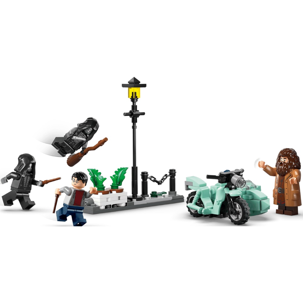 Prefabricated Construction Lego 76459 Harry Potter Hagrid & Harry's Privet Drive Escape