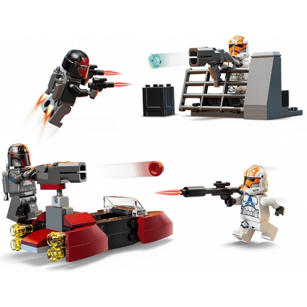ასაწყობი კონსტრუქცია Lego 75449 Star Wars Siege of Mandalore Battle Pack, Prefabricated Construction
