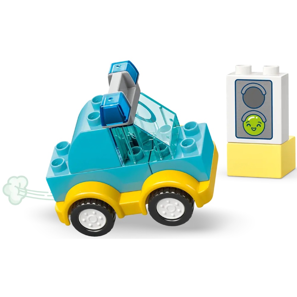 ასაწყობი კონსტრუქცია Lego 10474 DUPLO Creative Vehicles, Prefabricated Construction