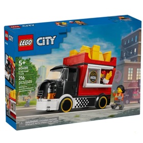 ასაწყობი კონსტრუქცია Lego 60488 City Fries Food Truck, Prefabricated Construction