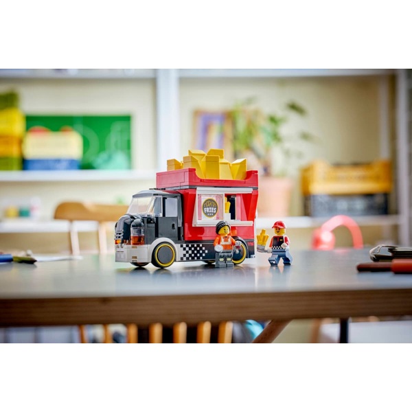 ასაწყობი კონსტრუქცია Lego 60488 City Fries Food Truck, Prefabricated Construction