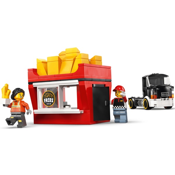ასაწყობი კონსტრუქცია Lego 60488 City Fries Food Truck, Prefabricated Construction