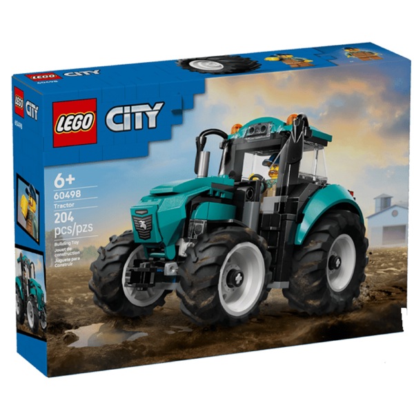 Prefabricated Construction Lego 60498 City Tractor