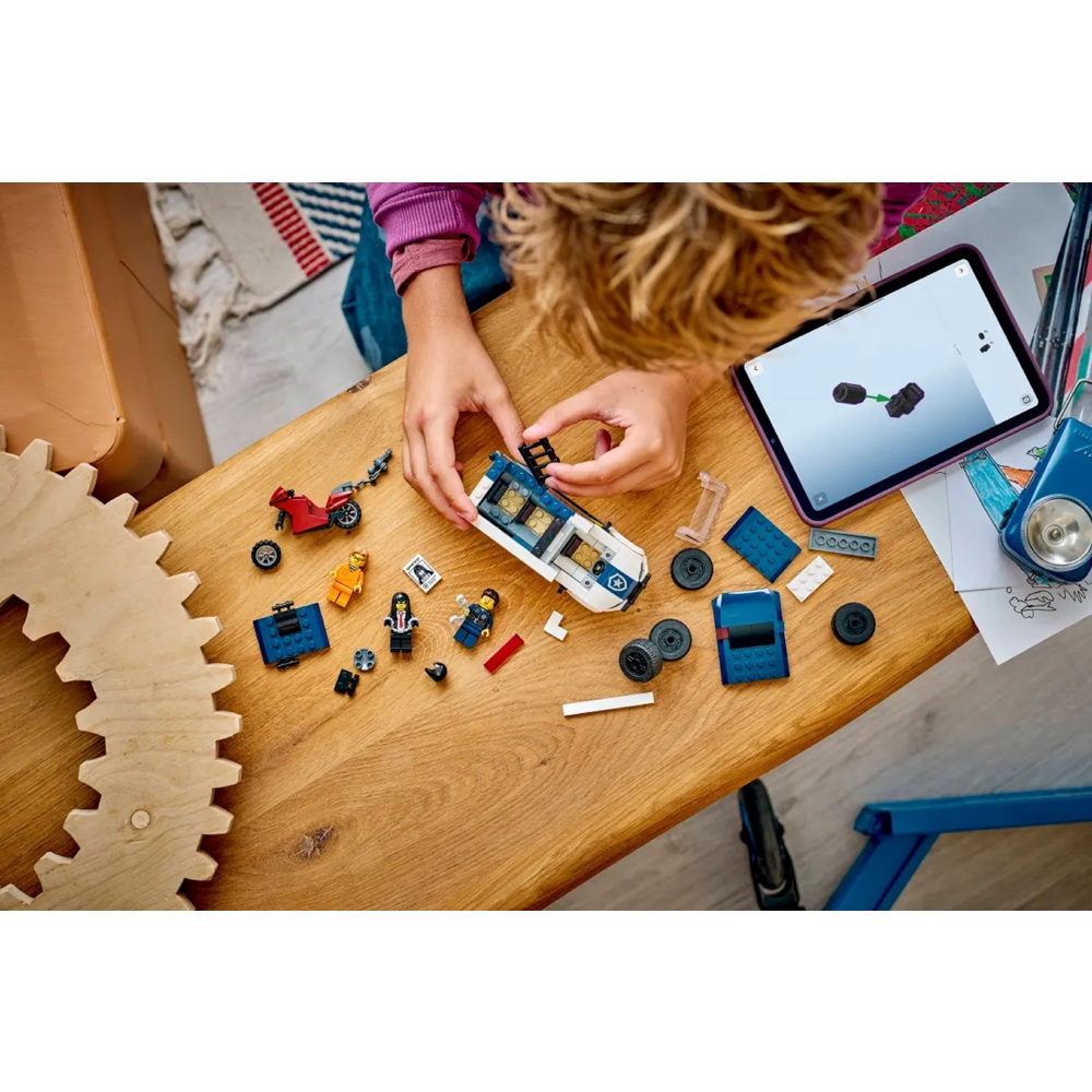 Prefabricated Construction Lego 60479 City Police Prisoner Transport Van