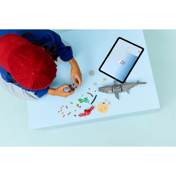 ასაწყობი კონსტრუქცია Lego 31381 Creator 3-in-1 Fierce Shark with a Treasure Chest, Prefabricated Construction