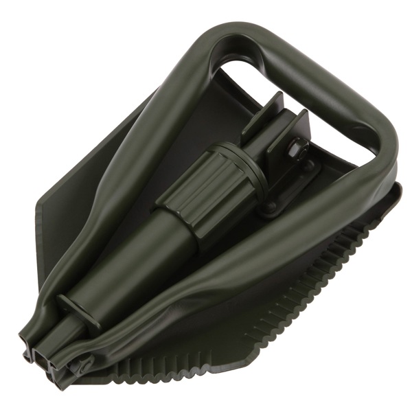 დასაკეცი ბარი 2E 2E-FS58EVA Alligator, Folding Tourist Sapper Shovel, Green