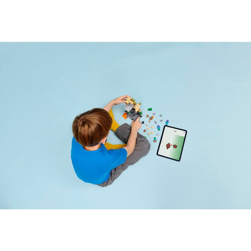 Prefabricated Construction Lego 21587 Minecraft Zombie Dungeon