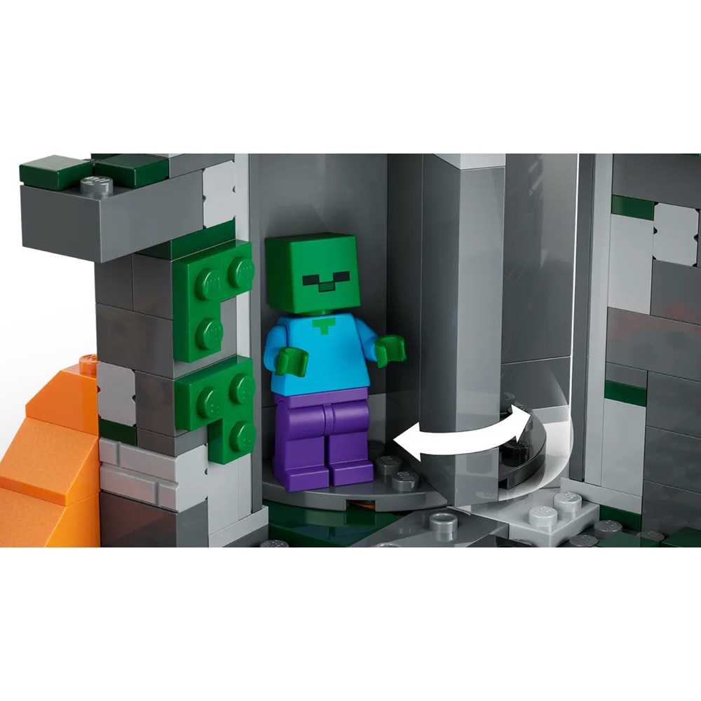Prefabricated Construction Lego 21587 Minecraft Zombie Dungeon