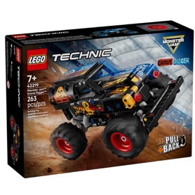 ასაწყობი კონსტრუქცია Lego 42219 Technic Monster Jam Grave Digger Fire and Ice, Prefabricated Construction