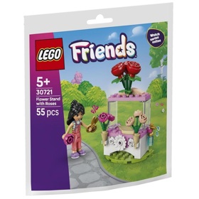 ასაწყობი კონსტრუქცია Lego 30721, Flower Stand with Roses V29, Prefabricated Construction