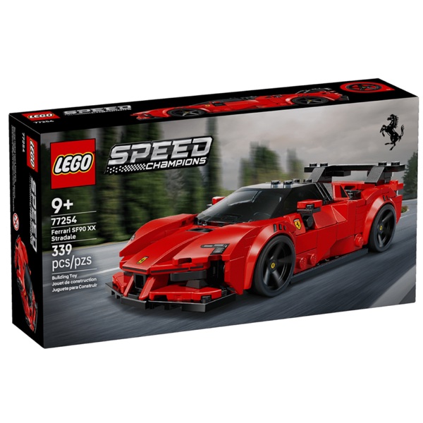 ასაწყობი კონსტრუქცია Lego 77254 Speed Champions Ferrari SF90 XX Stradale Sports Car, Prefabricated Construction