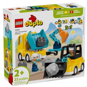 Prefabricated Construction Lego 10475 Duplo 3 in 1 Construction Vehicles