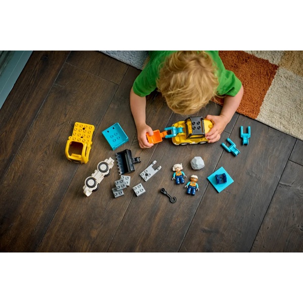 Prefabricated Construction Lego 10475 Duplo 3 in 1 Construction Vehicles