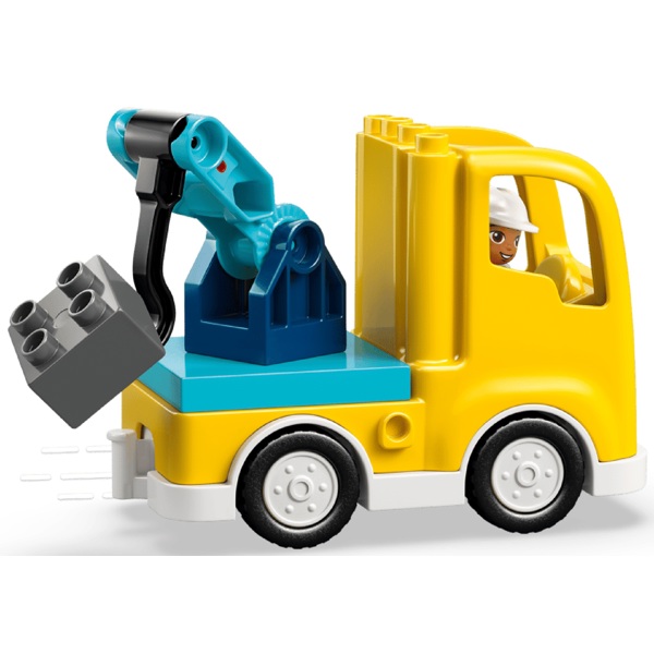 Prefabricated Construction Lego 10475 Duplo 3 in 1 Construction Vehicles