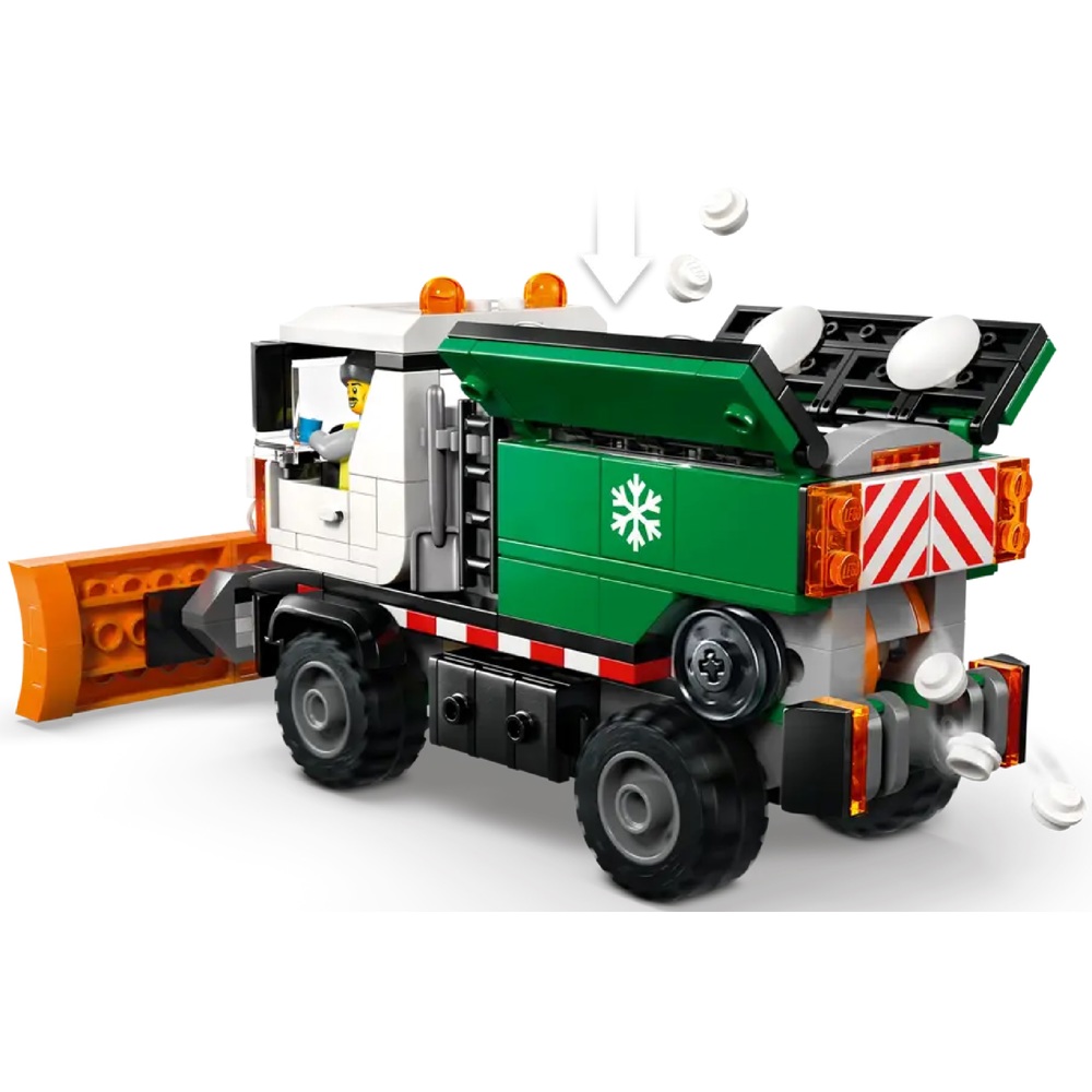 ასაწყობი კონსტრუქცია Lego 60490 City Snowplow, Prefabricated Construction