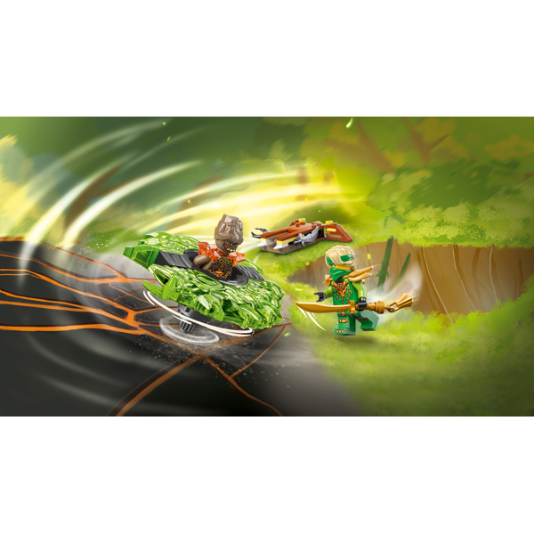 Prefabricated Construction Lego 71850 Lloyd vs. Earth Monster Spinner V29